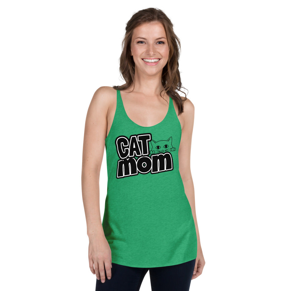 Cat Mom Women's Racerback Tank