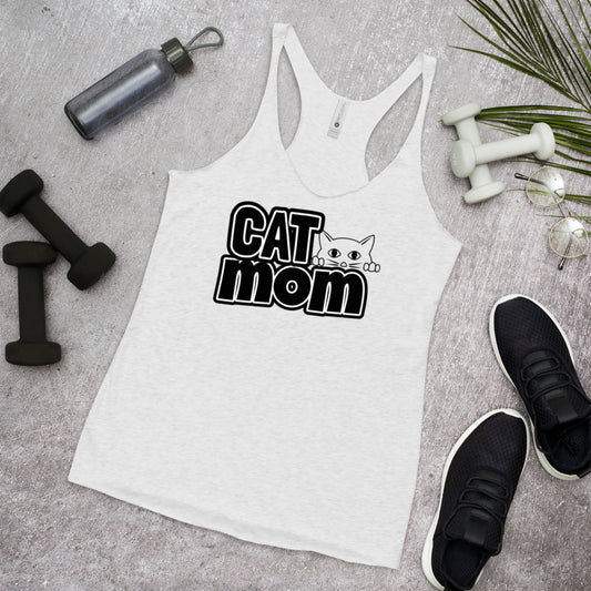 Cat Mom Women's Racerback Tank