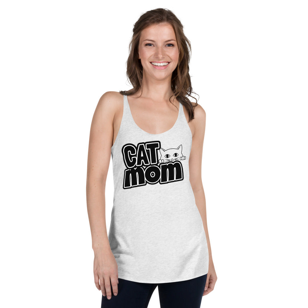 Cat Mom Women's Racerback Tank