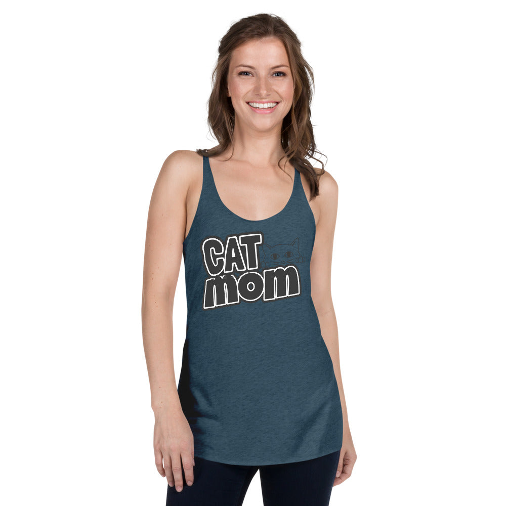 Cat Mom Women's Racerback Tank