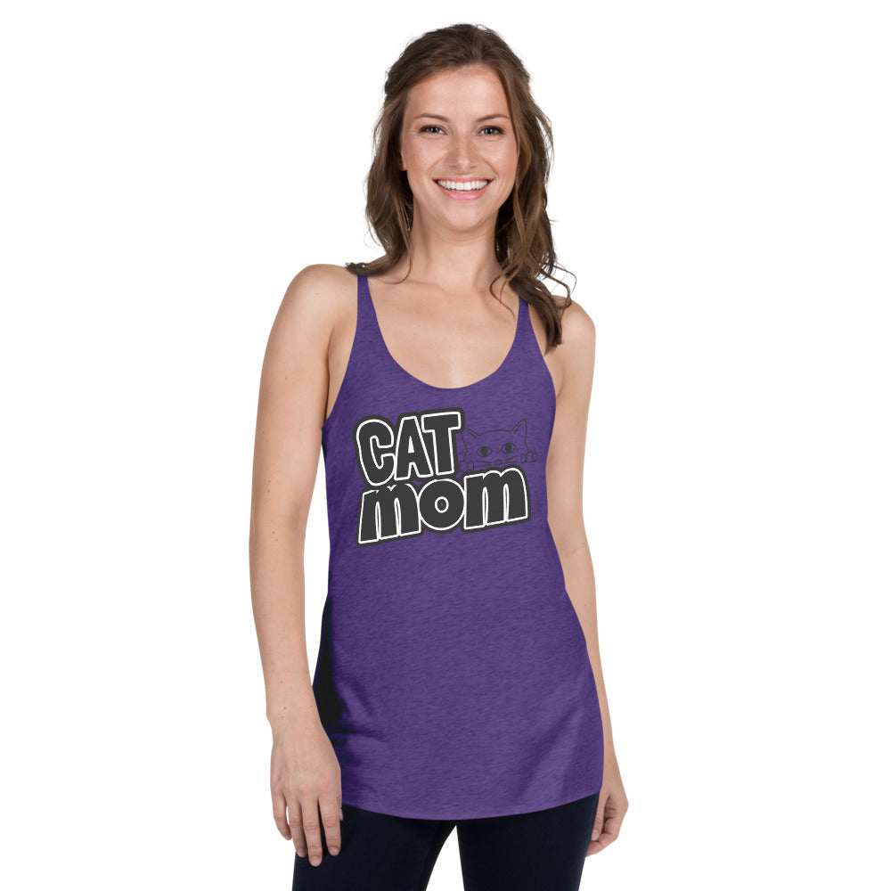 Cat Mom Women's Racerback Tank