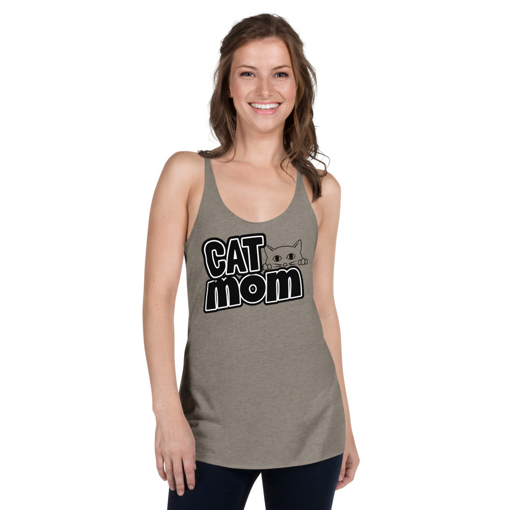 Cat Mom Women's Racerback Tank